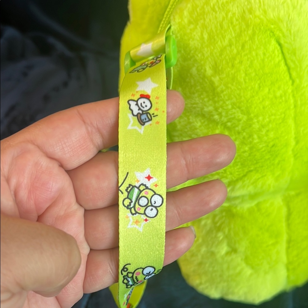 Sanrio Green and White Keroppi Bag - Picture 3 of 3